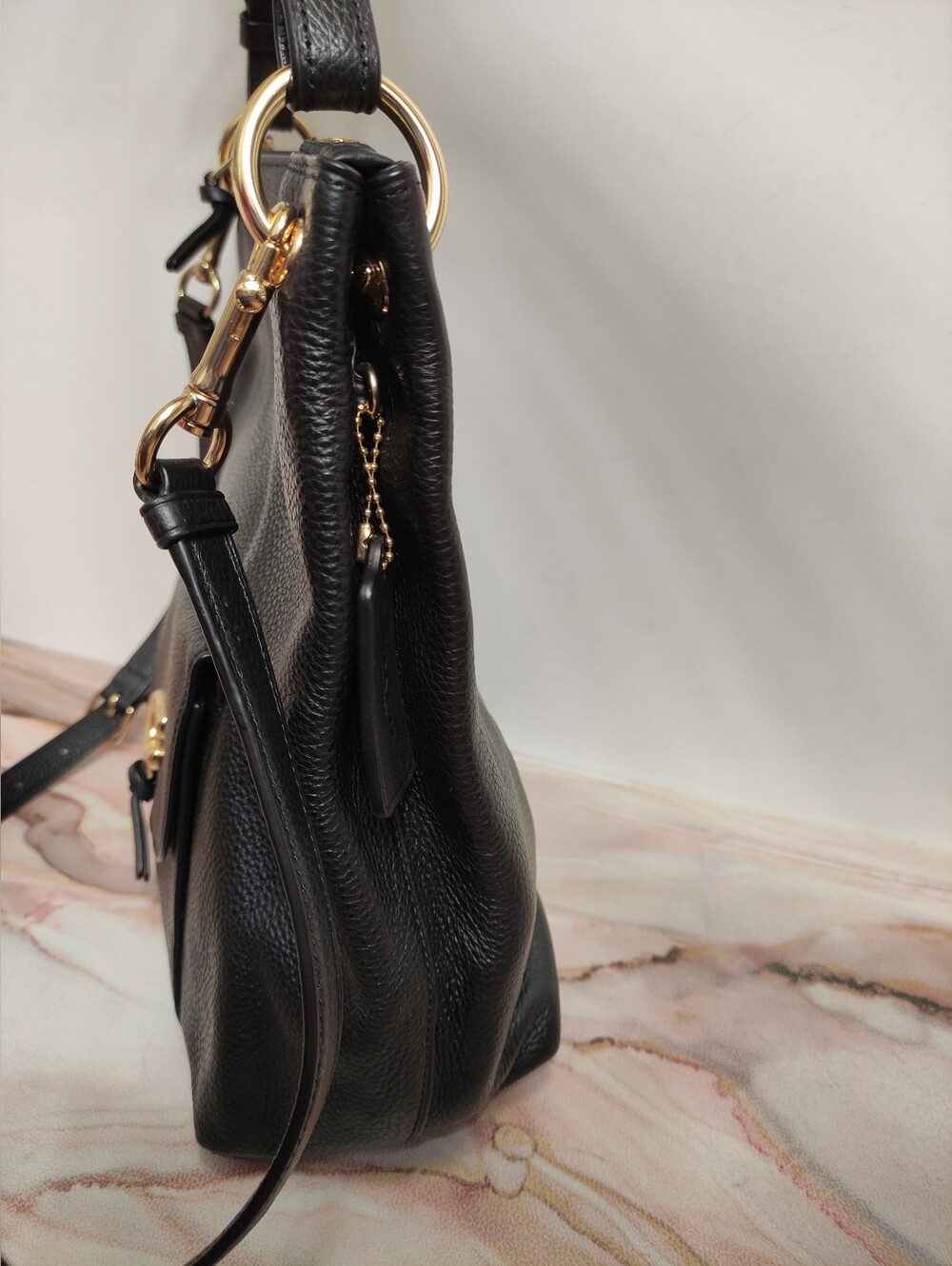 Coach 1321 Remi Hobo Bag Black - Picture 4 of 13